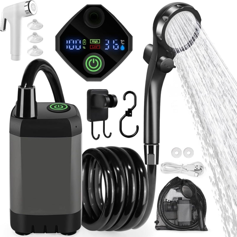 Iron Trail Supply Camping Electric Shower