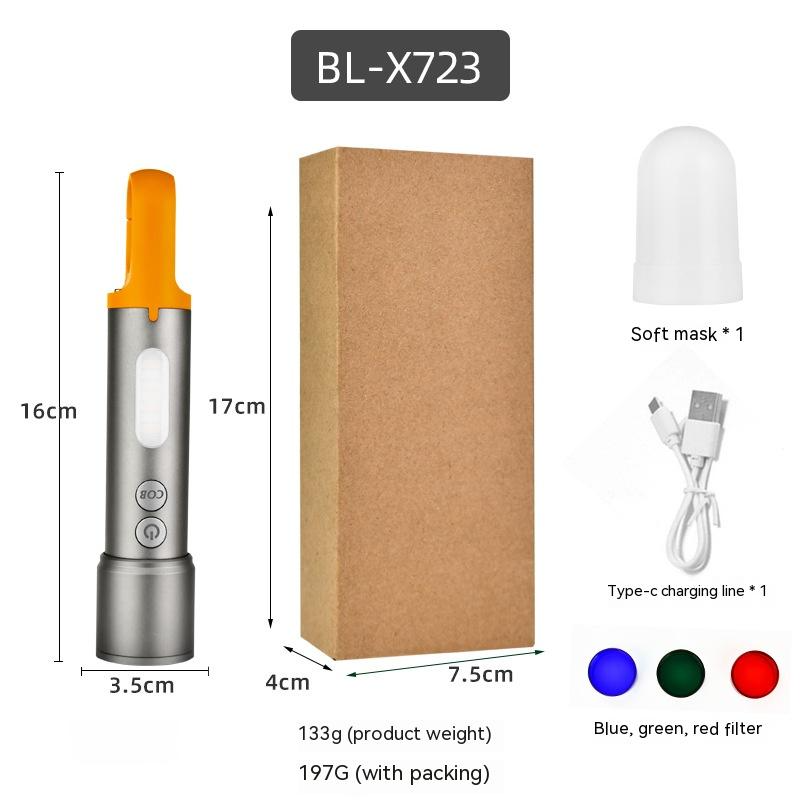 Iron Trial Supply Camping Flashlight