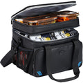 Iron Trail Supply ZEEMO Soft Cooler Bag Insulated Lunch Box 12/24 Can Ice Chest Double Leakproof Layers Waterproof and Collapsible Case for Work Outdoor Trip Black