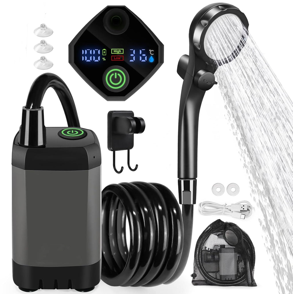 Iron Trail Supply Camping Electric Shower