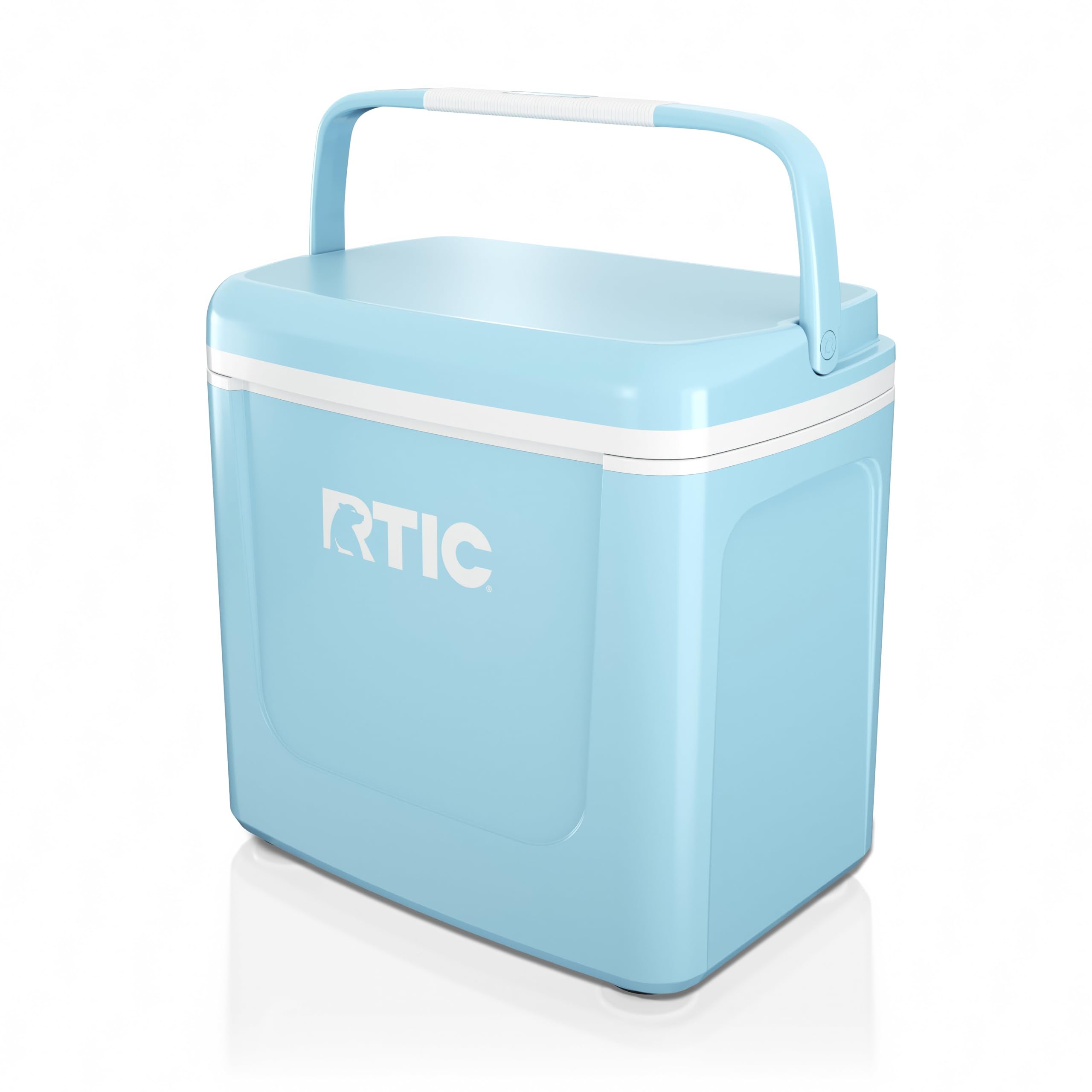 RTIC 8 QT Road Trip Personal Cooler Small Compact Insulated Portable Ice Chest Box for Food Drink Beverage Beach Camping Picnic Fishing Boat 12-Can Capacity RTIC Ice
