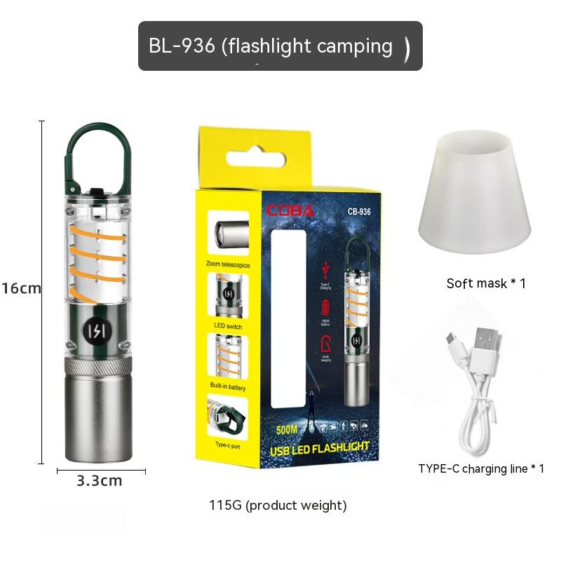 Iron Trial Supply Camping Flashlight
