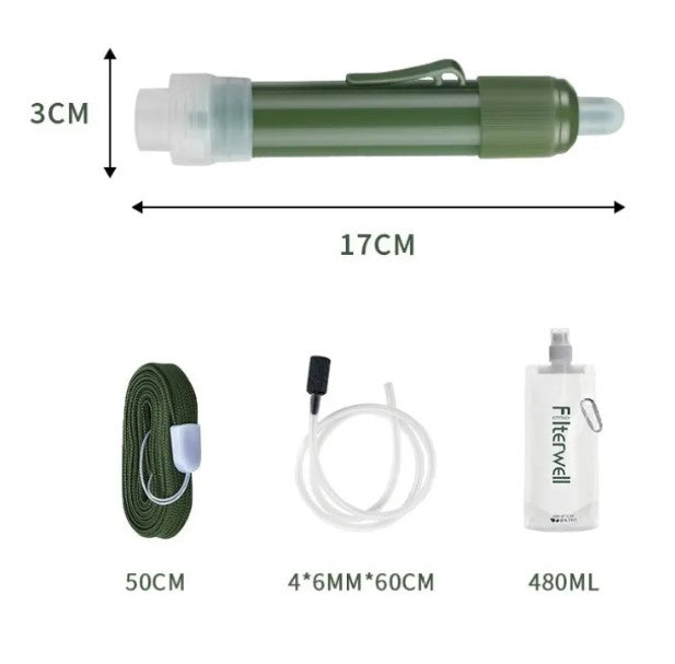 Iron Trail Portable Ultrafiltration Water Purifier